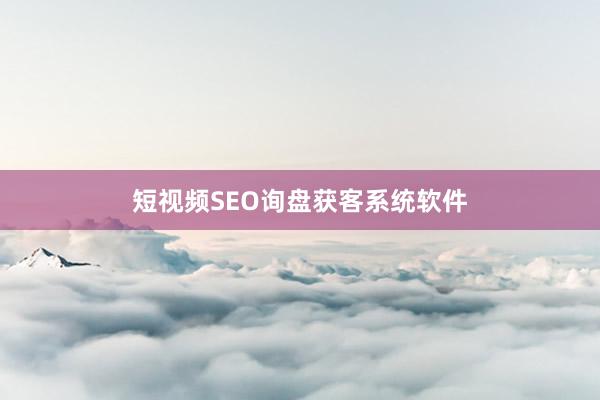 短视频SEO询盘获客系统软件